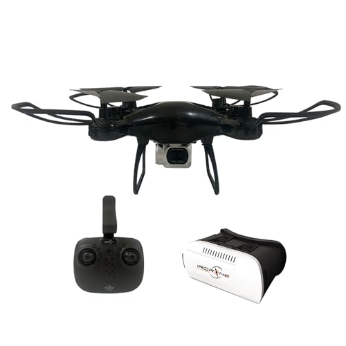 Drone VR Irdrone X Noir – Vidéo HD 4K, Vol Stable, Idéal pour la Photographie Aérienne et le Loisir