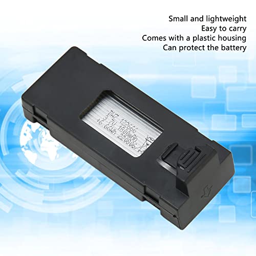 VBESTLIFE Batterie de Remplacement pour Drone RC |7V 1800mAh Compatible avec E88 E88MAX E525 E99 K3 (NOIR)