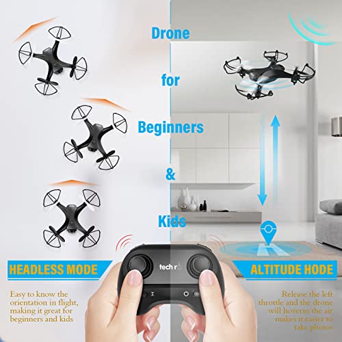 Drone Caméra 720P Temps de Vol 20 Min Enfants Débutants